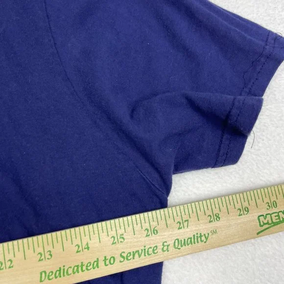 Polo Ralph Lauren Mens Military Retro Graphic TShirt Size XXL Blue Short Sleeve - Picture 4 of 9